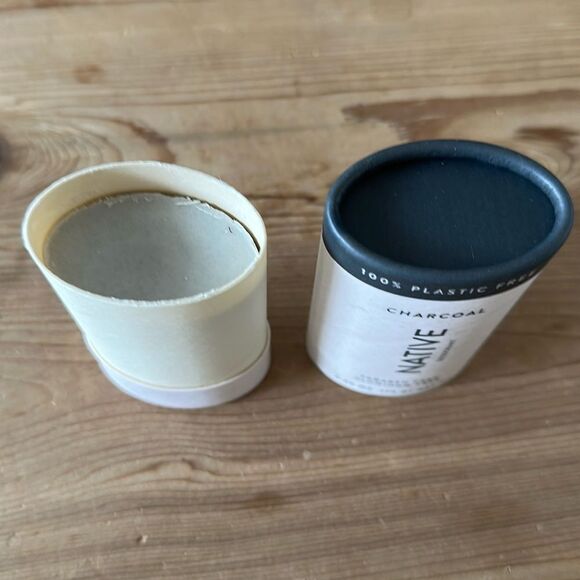 Native Deodorant Charcoal scent PLASTIC FREE NEW never used 2.65 OZ - Picture 4 of 4